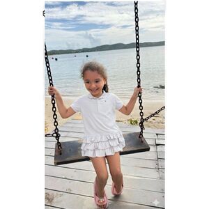 Ralph Lauren lavander Mesh Polo Dress size M